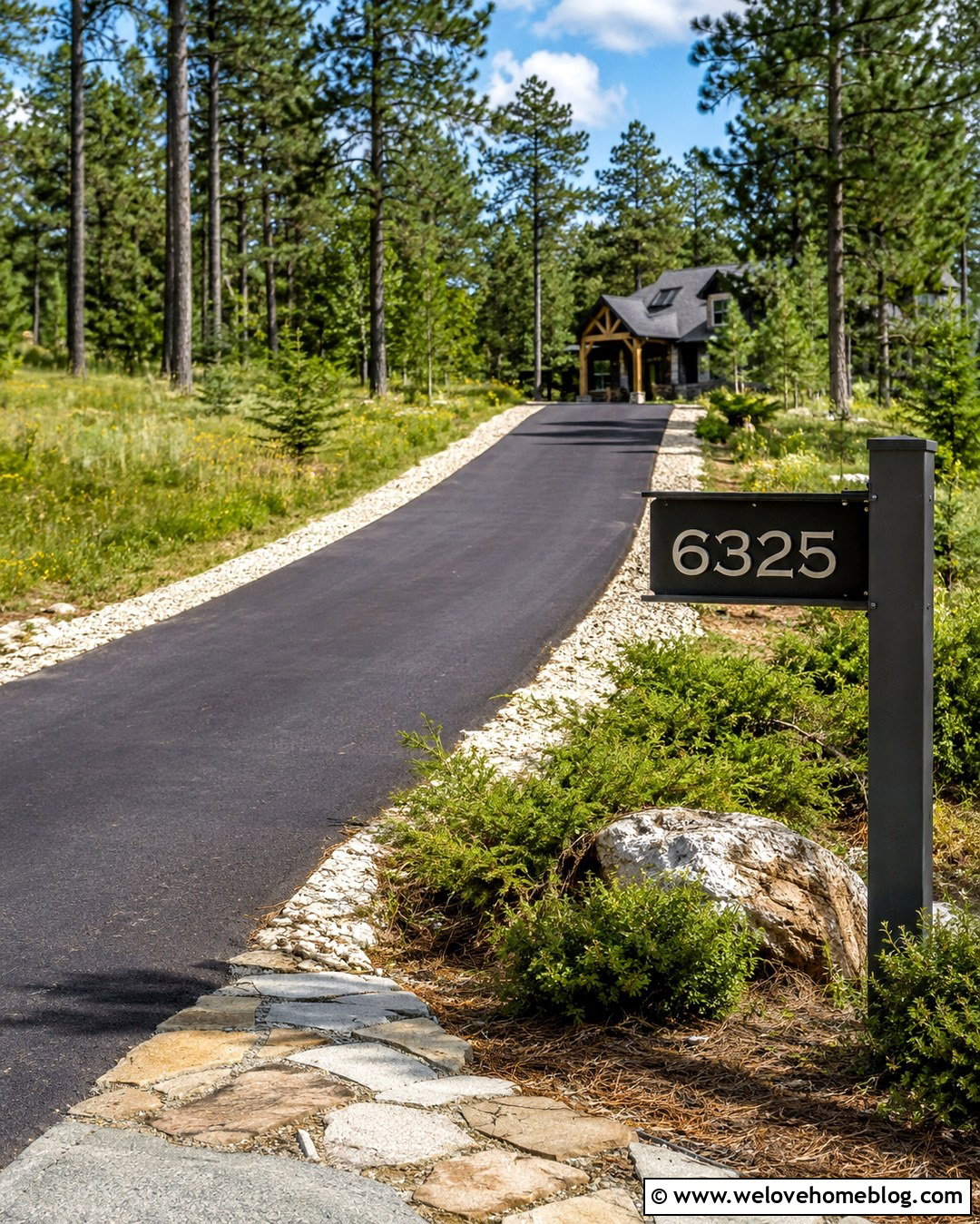 Reflective Driveway Number Sign - 20 Driveway Signs Entrance House Numbers Ideas