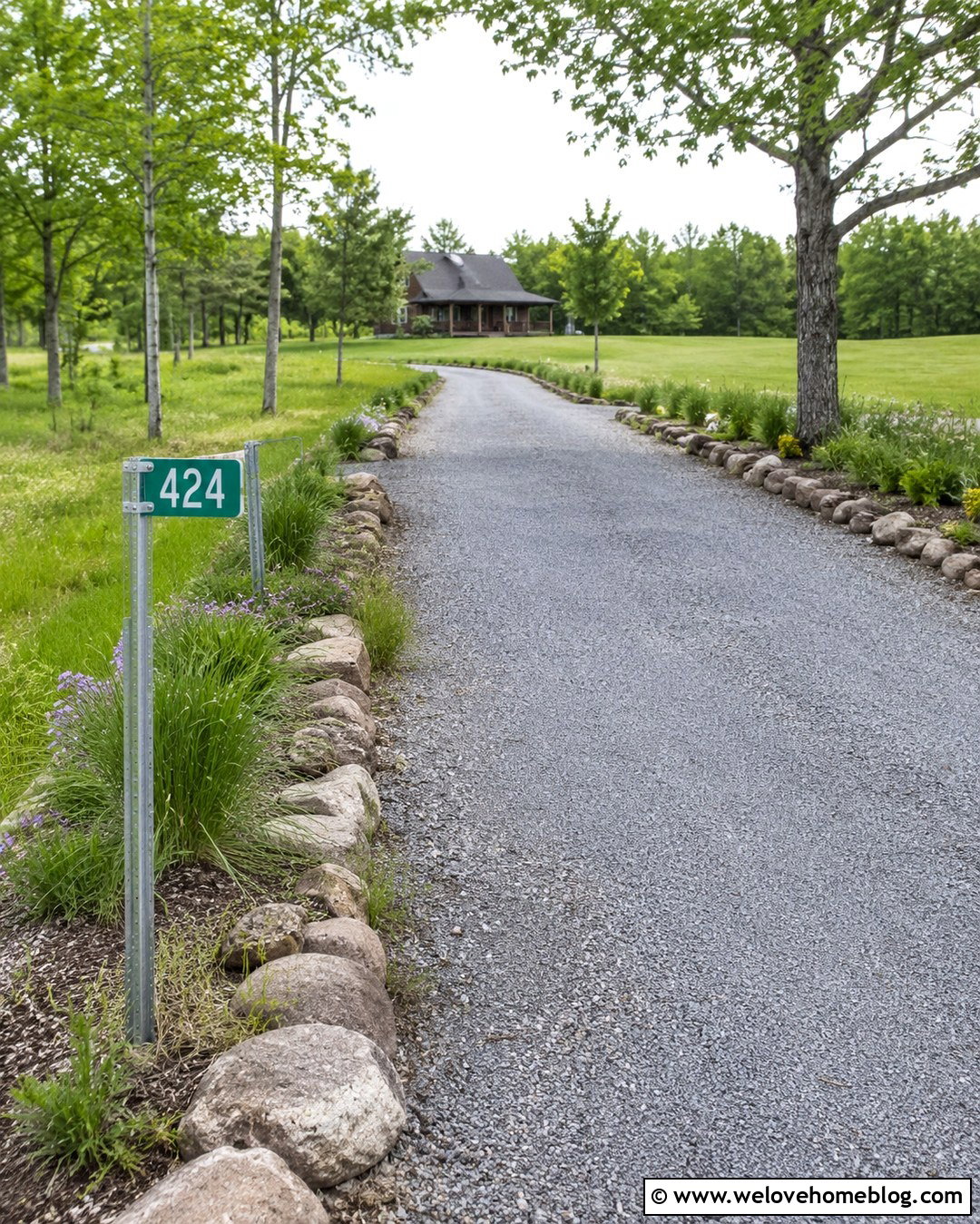 20 End of Driveway House Number Ideas With Standout Style