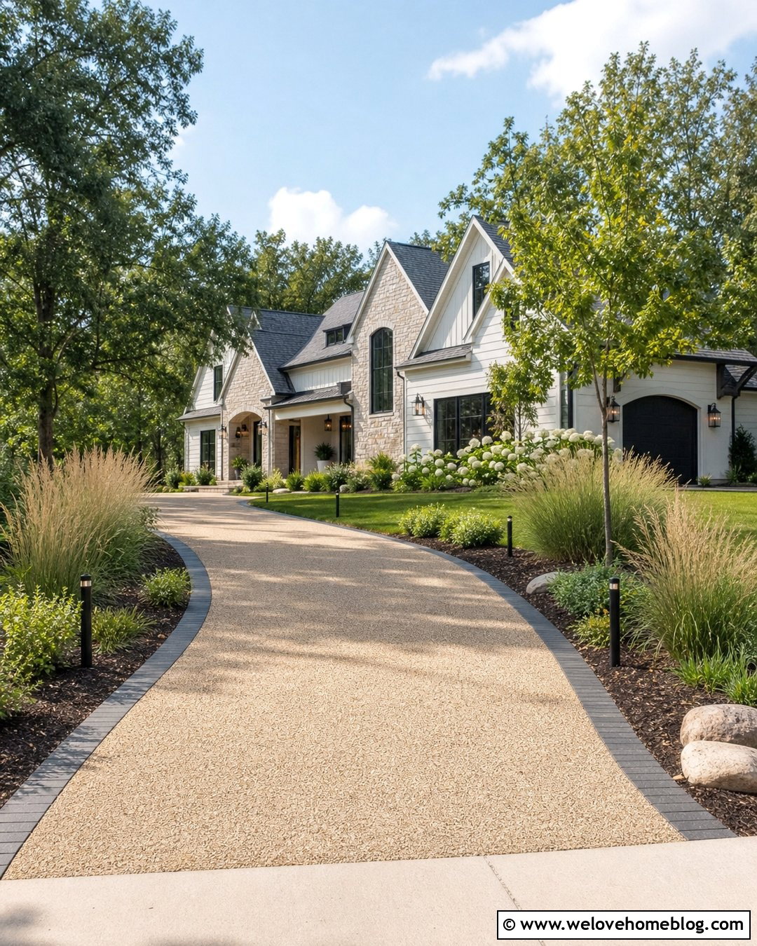Resin Bound Driveway With Low Voltage Lighting - 20 resin bound driveway ideas