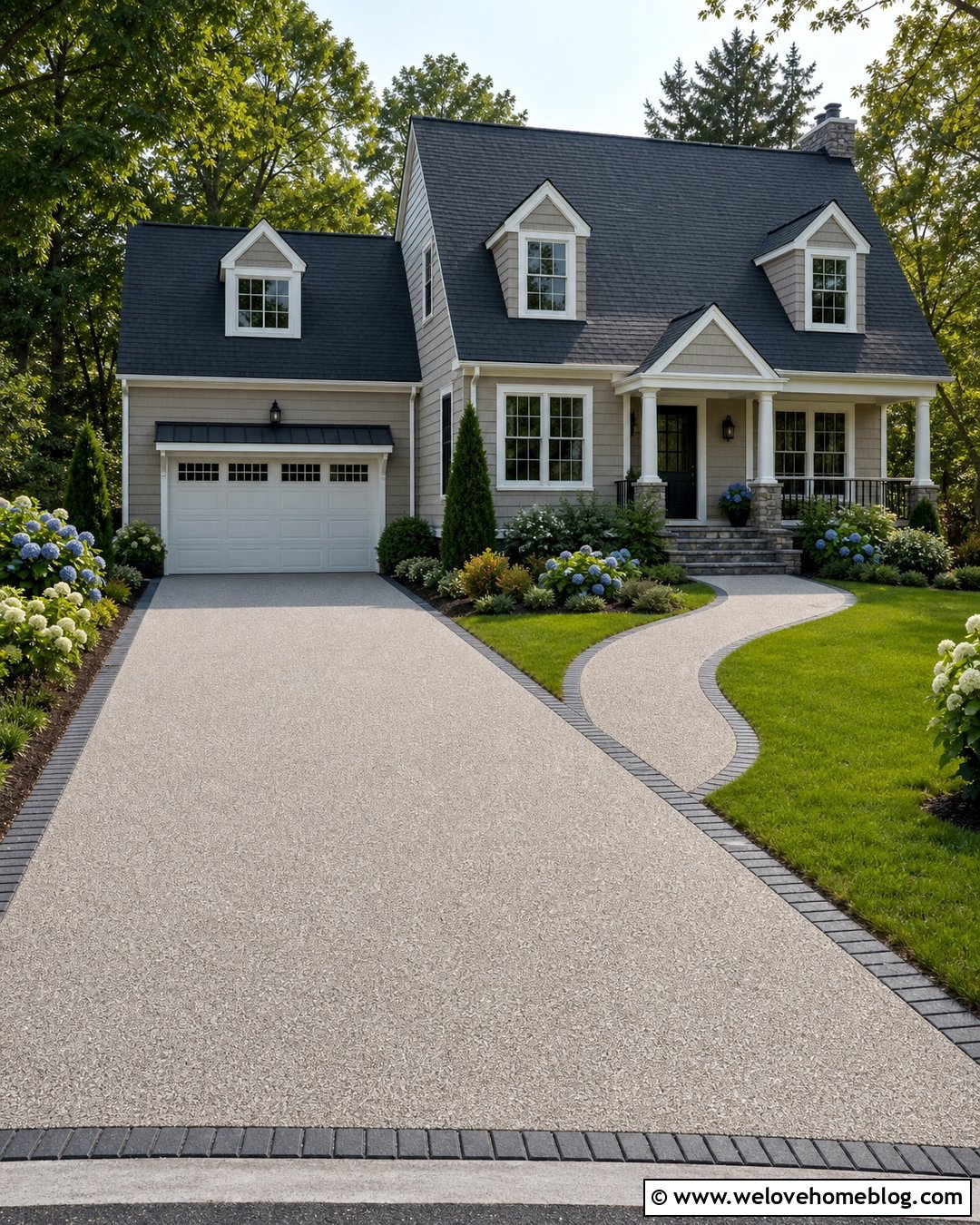 Resin Bound Driveway With Matching Front Walkway - 20 resin bound driveway ideas