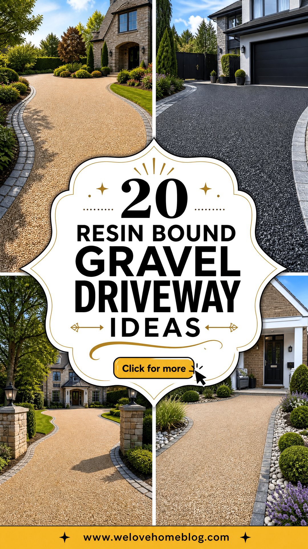 20 Resin Bound Gravel Driveway Ideas for Elegant Curb Appeal - 20 Resin Bound Gravel Driveway Ideas for Elegant Curb Appeal