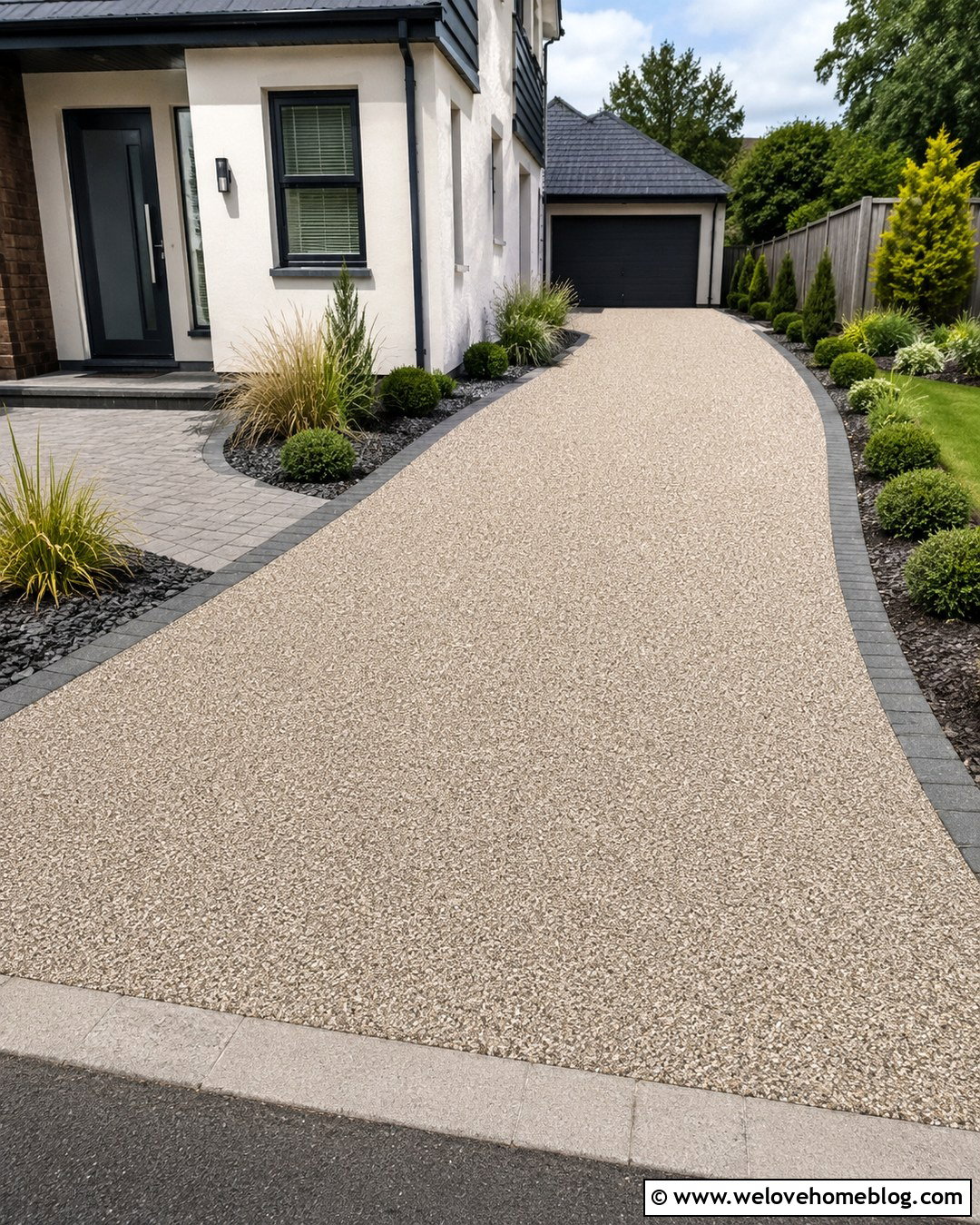 Resin Bound Side Driveway - 20 Side Of House Driveway Ideas
