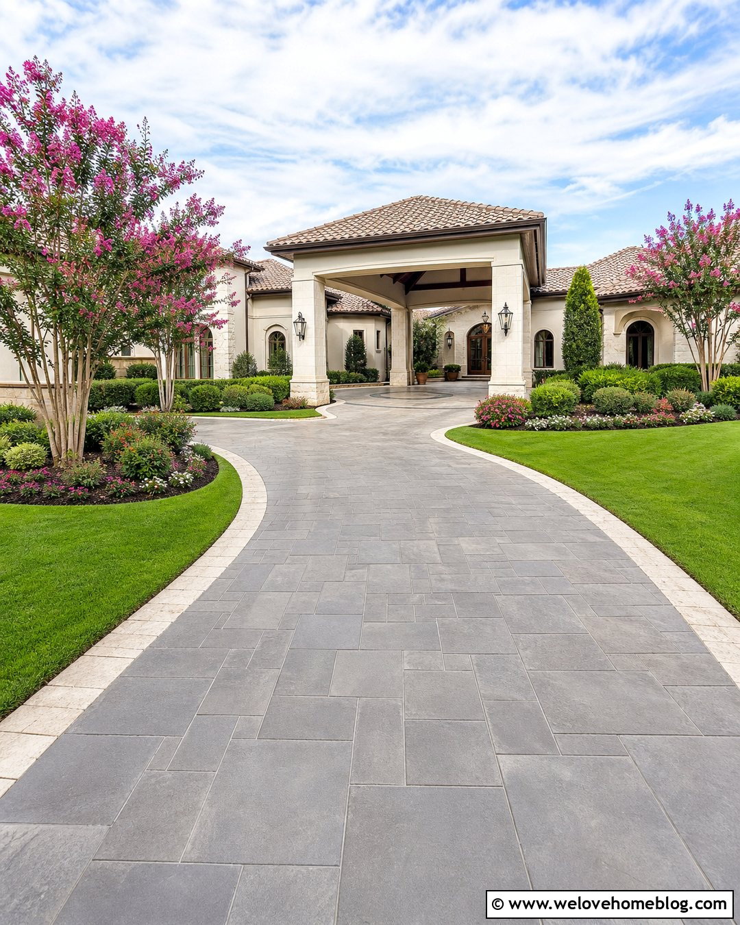 Resort Driveway With Porte Cochere - 25 resort driveway ideas