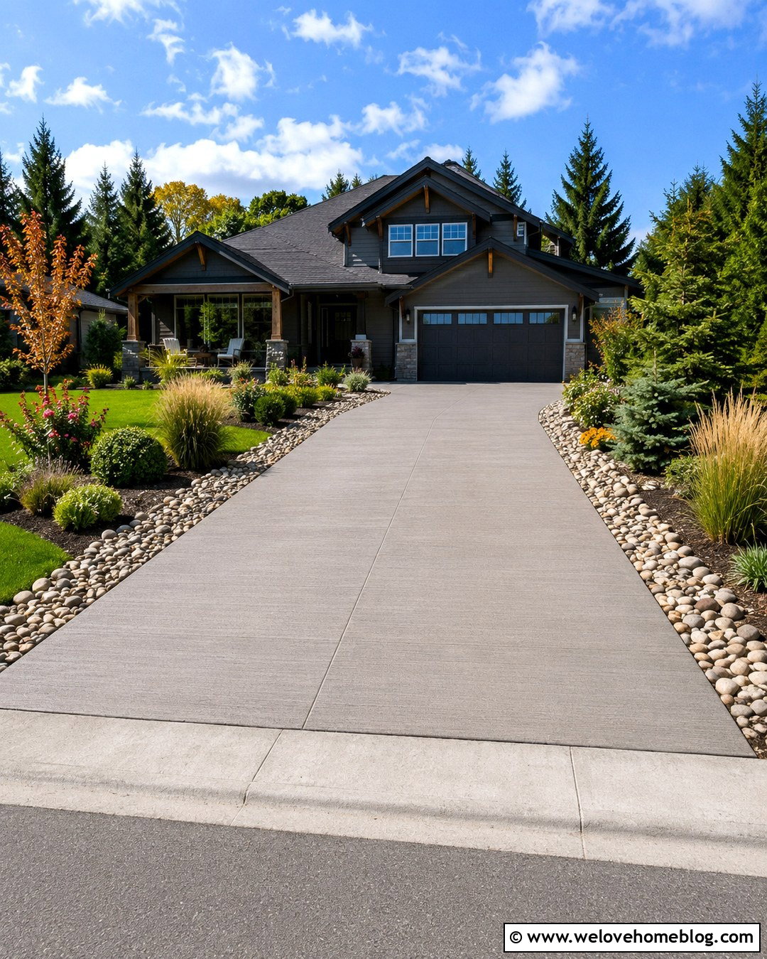 20 Rocks Lining Driveway Ideas for Crisp, Lasting Edges