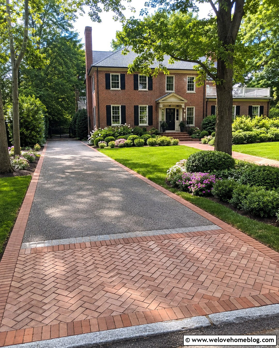 Road Base Driveway With Brick Entrance Apron - 20 Road Base Driveway Ideas