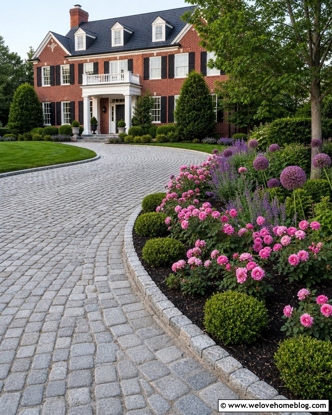 Rose Flower Bed Beside Driveway - 20 flower bed beside driveway ideas