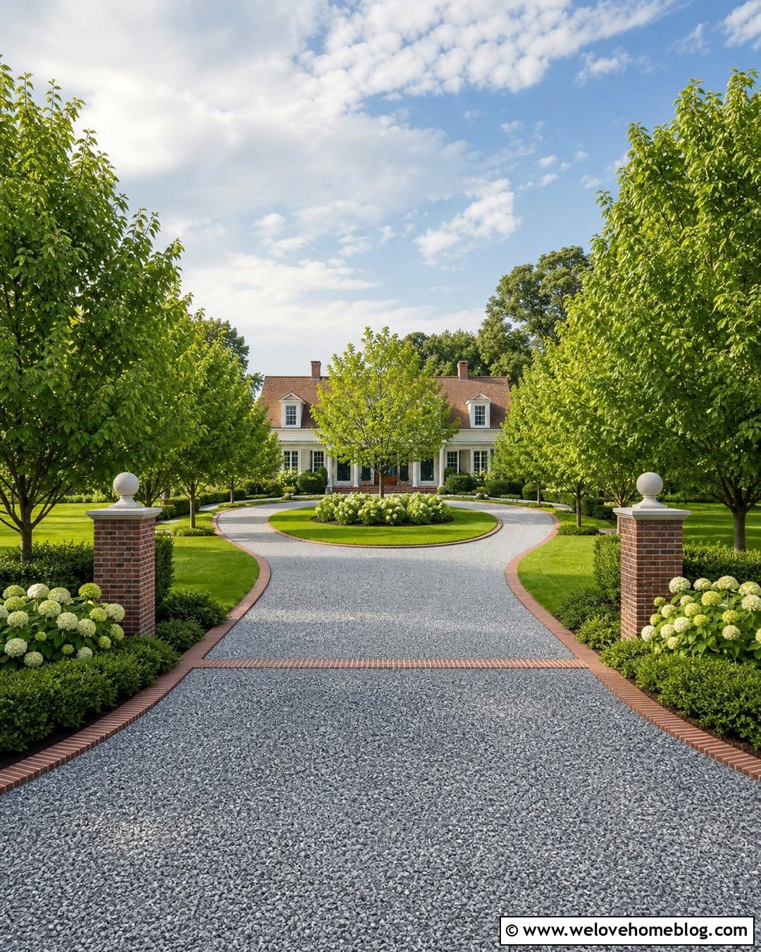 20 Round Driveway Landscape Ideas for Elegant Curb Appeal