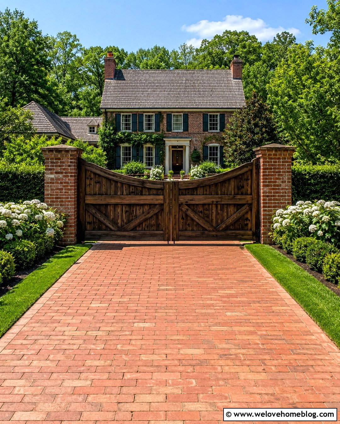 Rustic Board And Batten Driveway Gate - 20 rustic driveway gate ideas