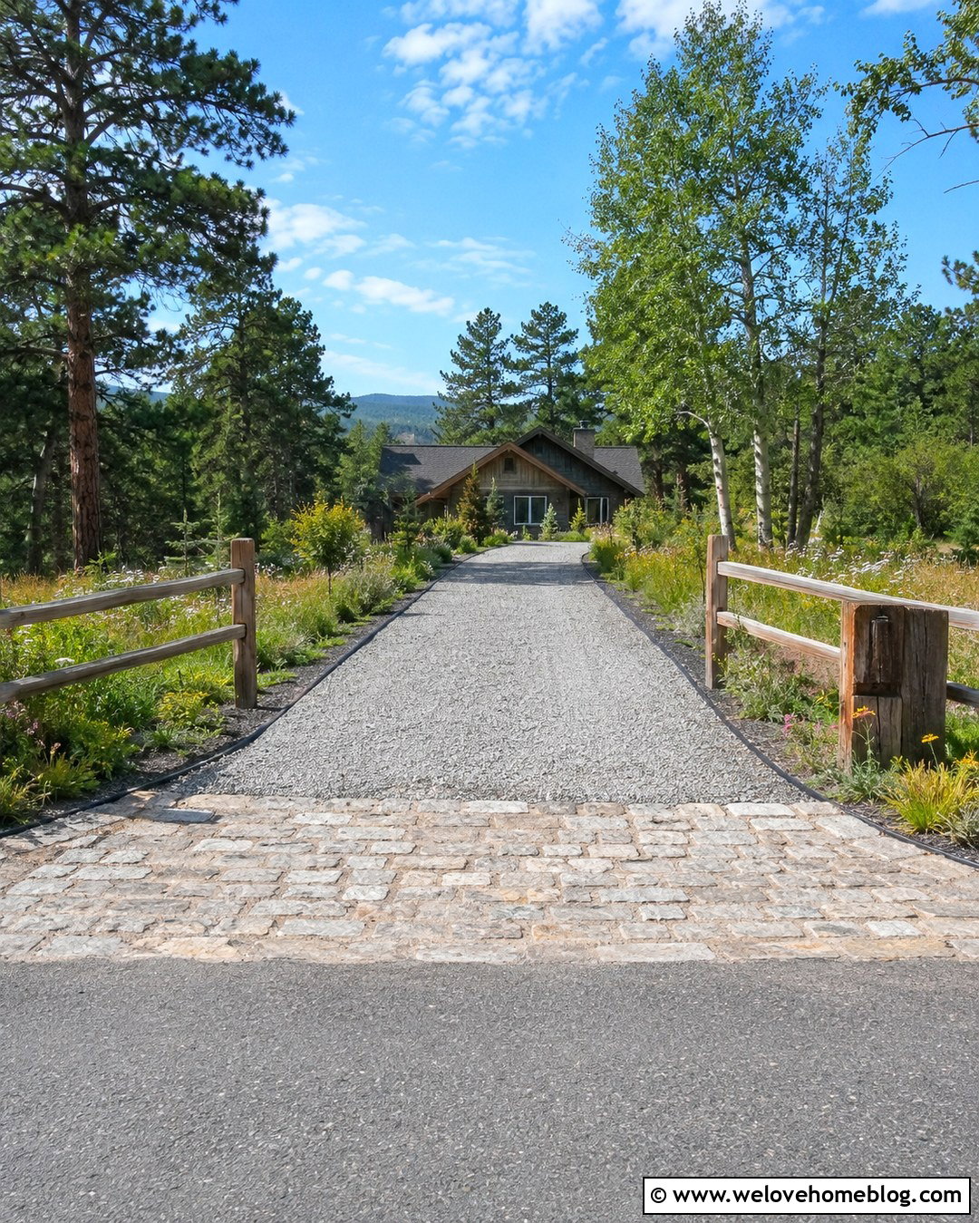 20 Cabin Driveway Entrance Ideas for a Rustic Welcome