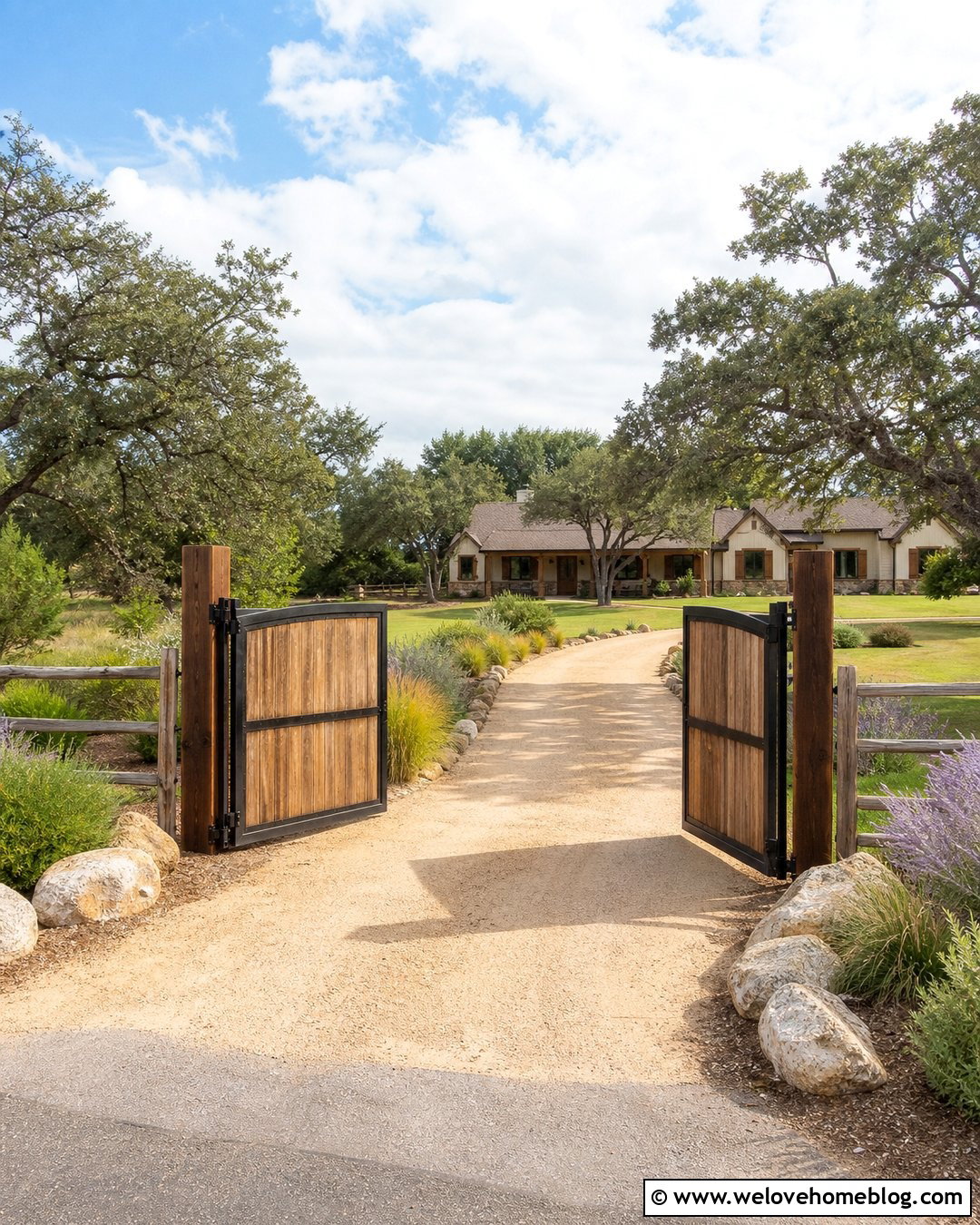 Rustic Ranch Driveway Gate - 20 Driveway Gates For Sale Ideas