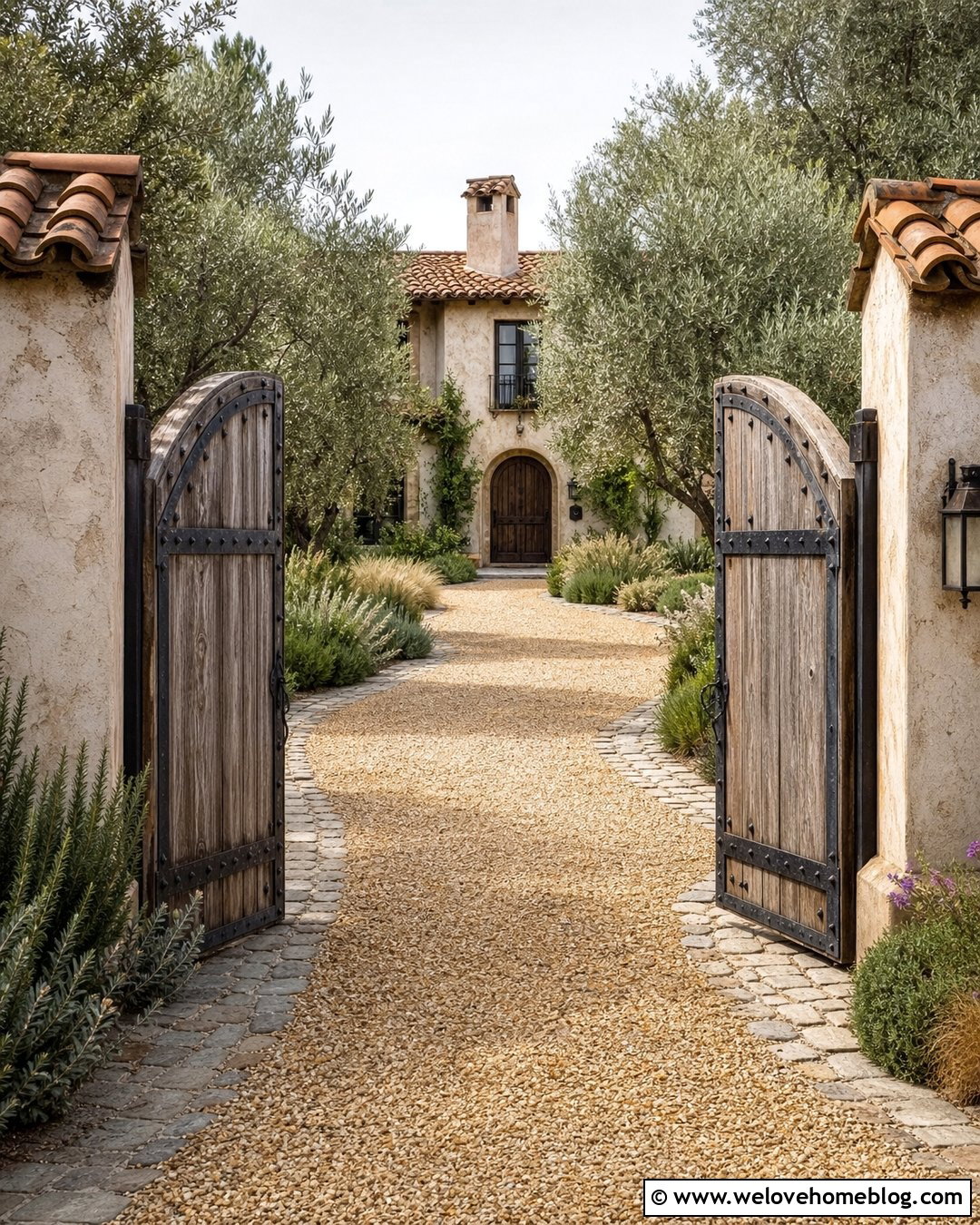 Rustic Spanish Driveway Gate - 20 Spanish Driveway Gate Ideas