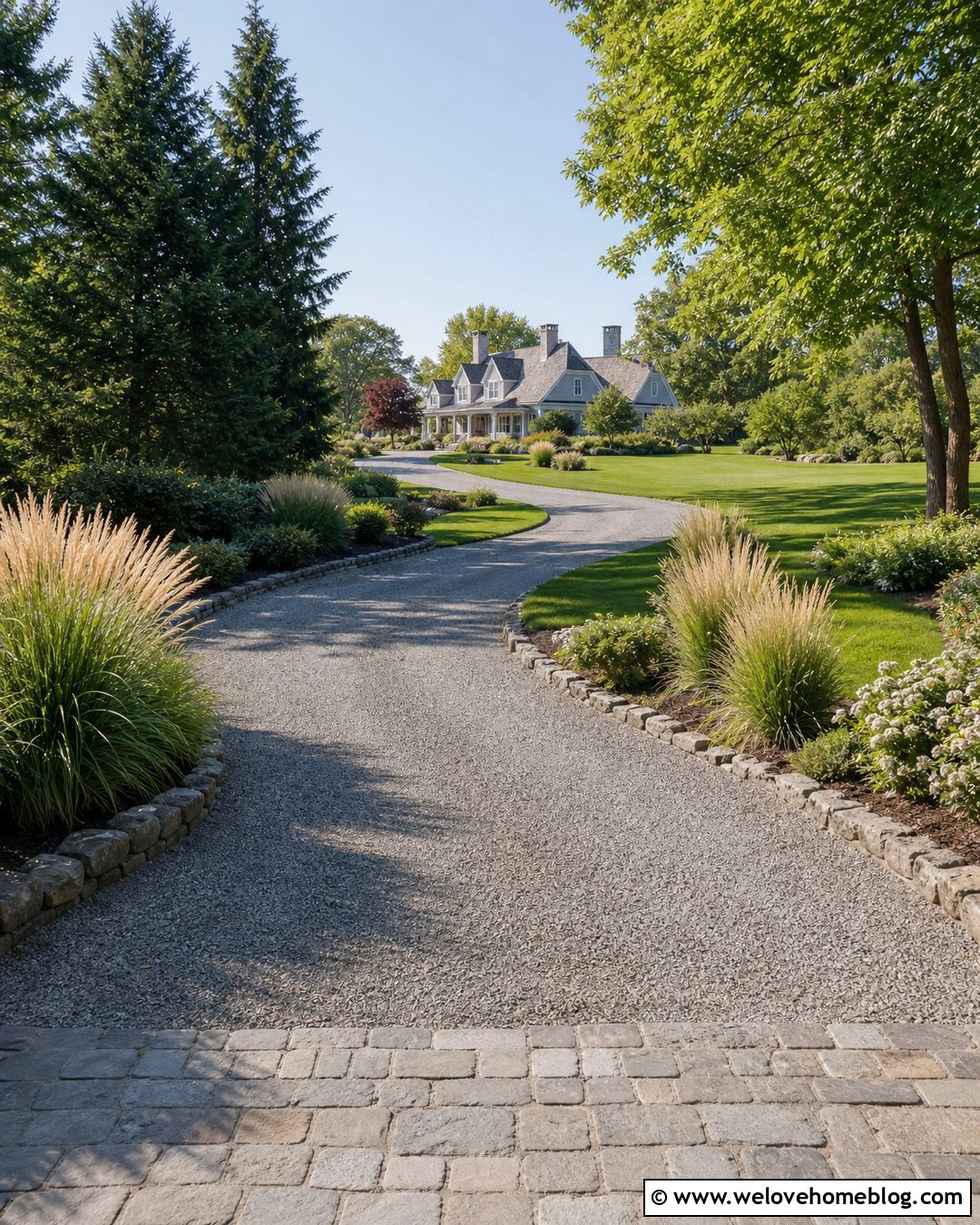 35 Curved Driveway Ideas for a Softer, More Elegant Entrance