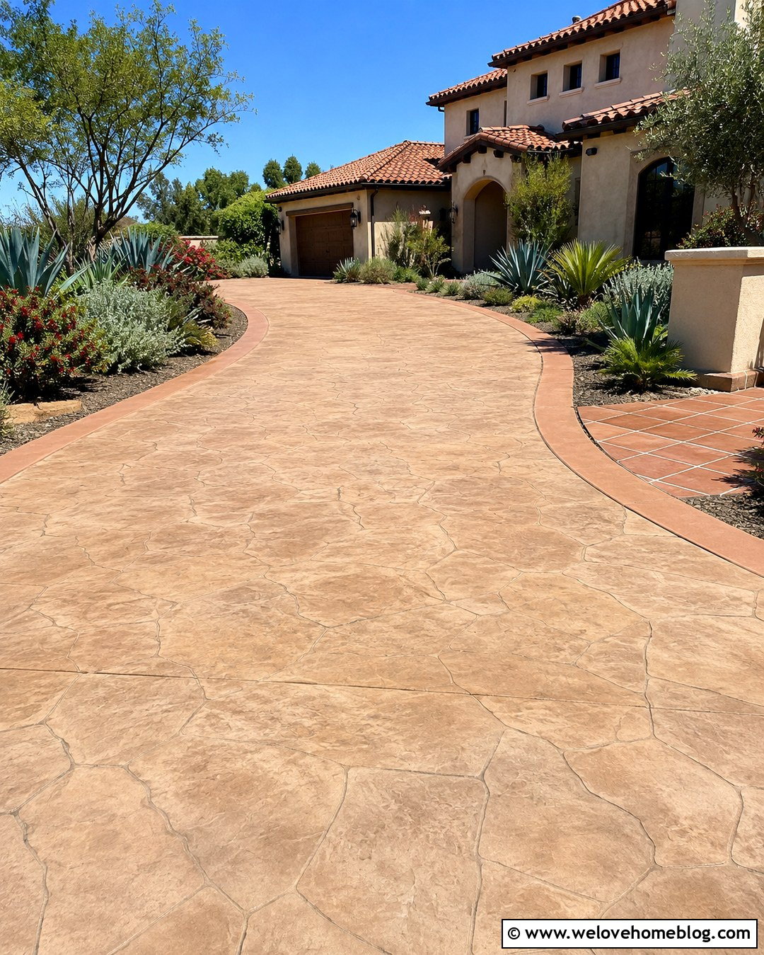20 Driveway Stamping Ideas for an Upscale Look on a Budget