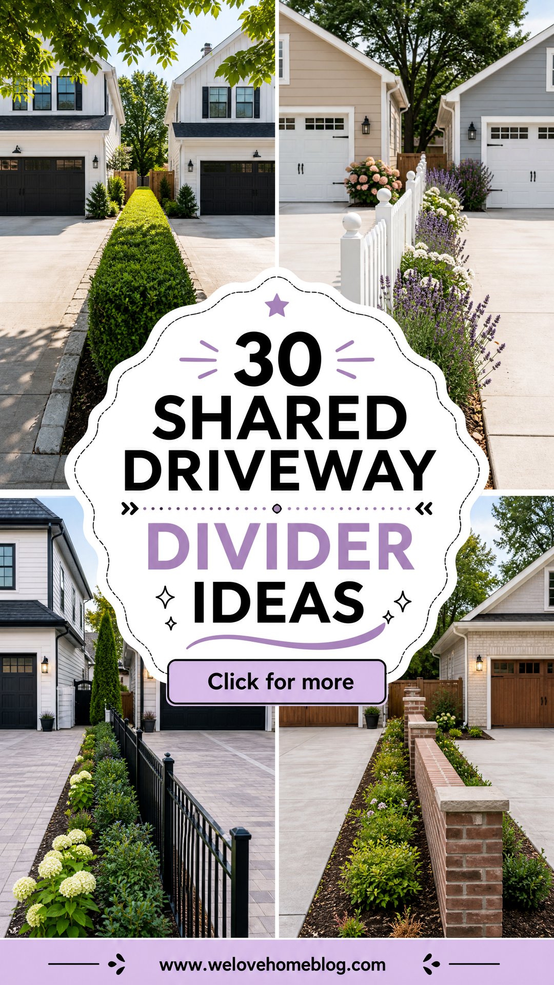 30 Shared Driveway Divider Ideas for Privacy Without Drama - 30 Shared Driveway Divider Ideas for Privacy Without Drama