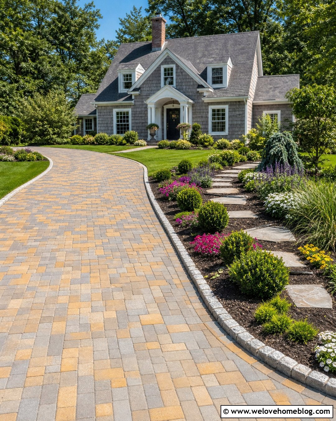 25 Shingle Driveway Ideas for Timeless Rustic Curb Appeal