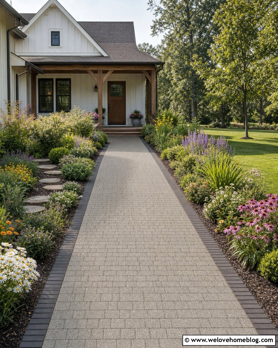 25 Short Driveway Landscaping Ideas for Beautiful Compact Homes