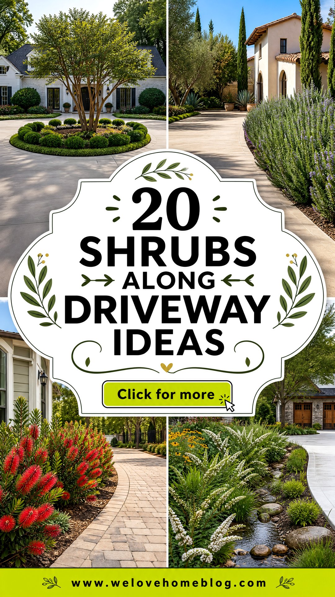 20 Shrubs Along Driveway Ideas for Lush Easy Curb Appeal - 20 Shrubs Along Driveway Ideas for Lush, Easy Curb Appeal