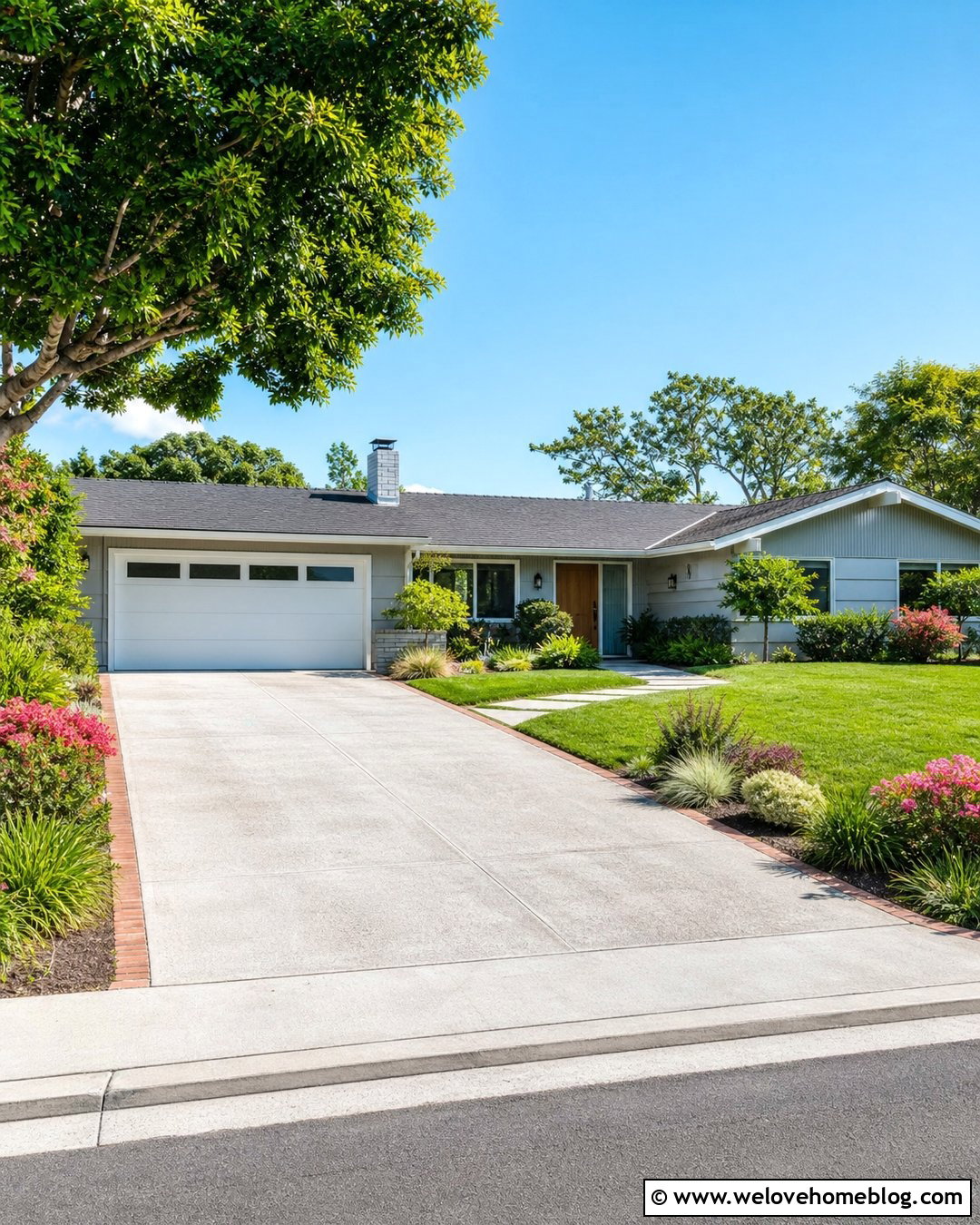 Side Driveway Landscaping With Ground Cover - 45 side of driveway landscaping ideas