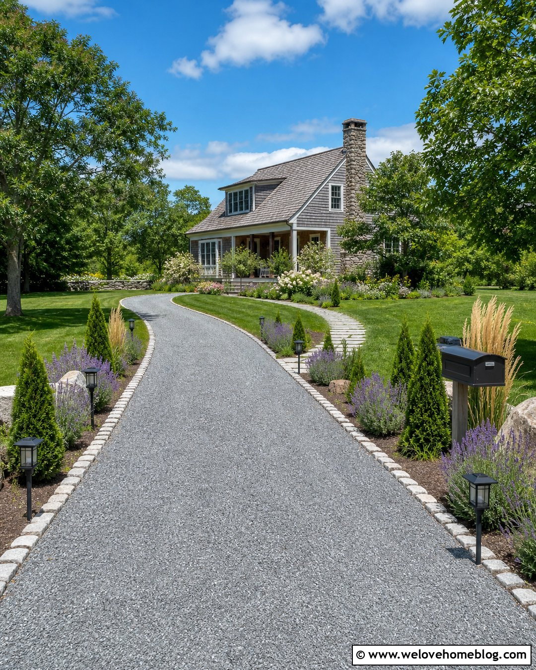 45 Side of Driveway Landscaping Ideas for Instant Charm