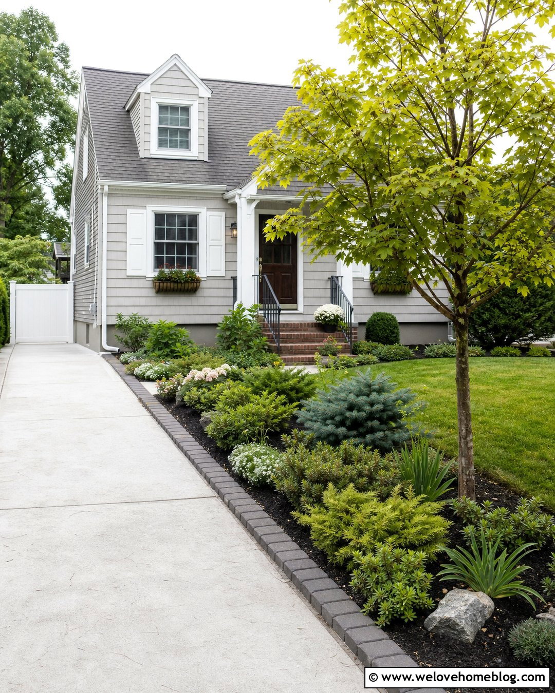 Side Driveway Landscaping for a Small Front Yard - 45 side of driveway landscaping ideas