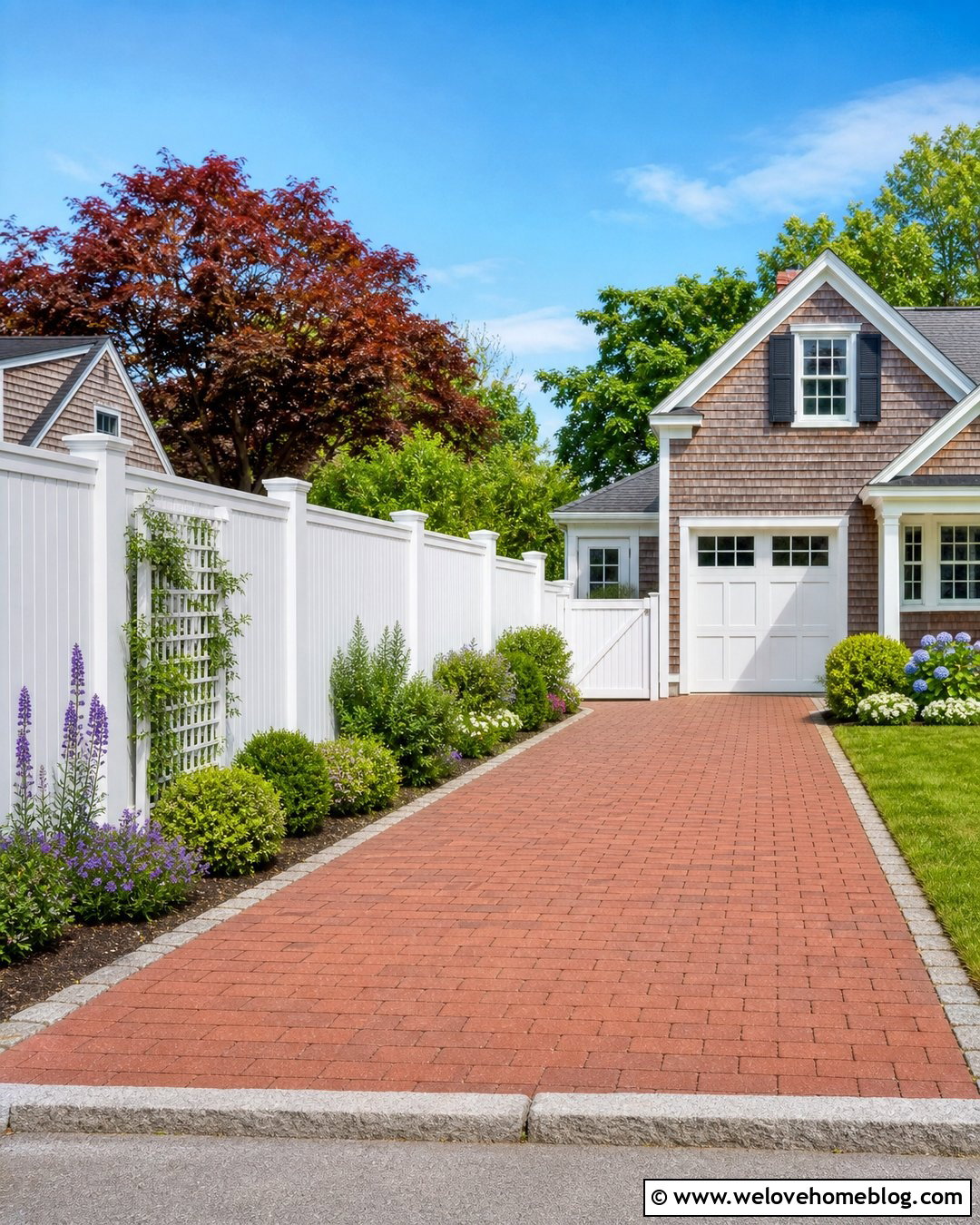 Side Driveway With Fence Border - 20 side driveway landscaping ideas
