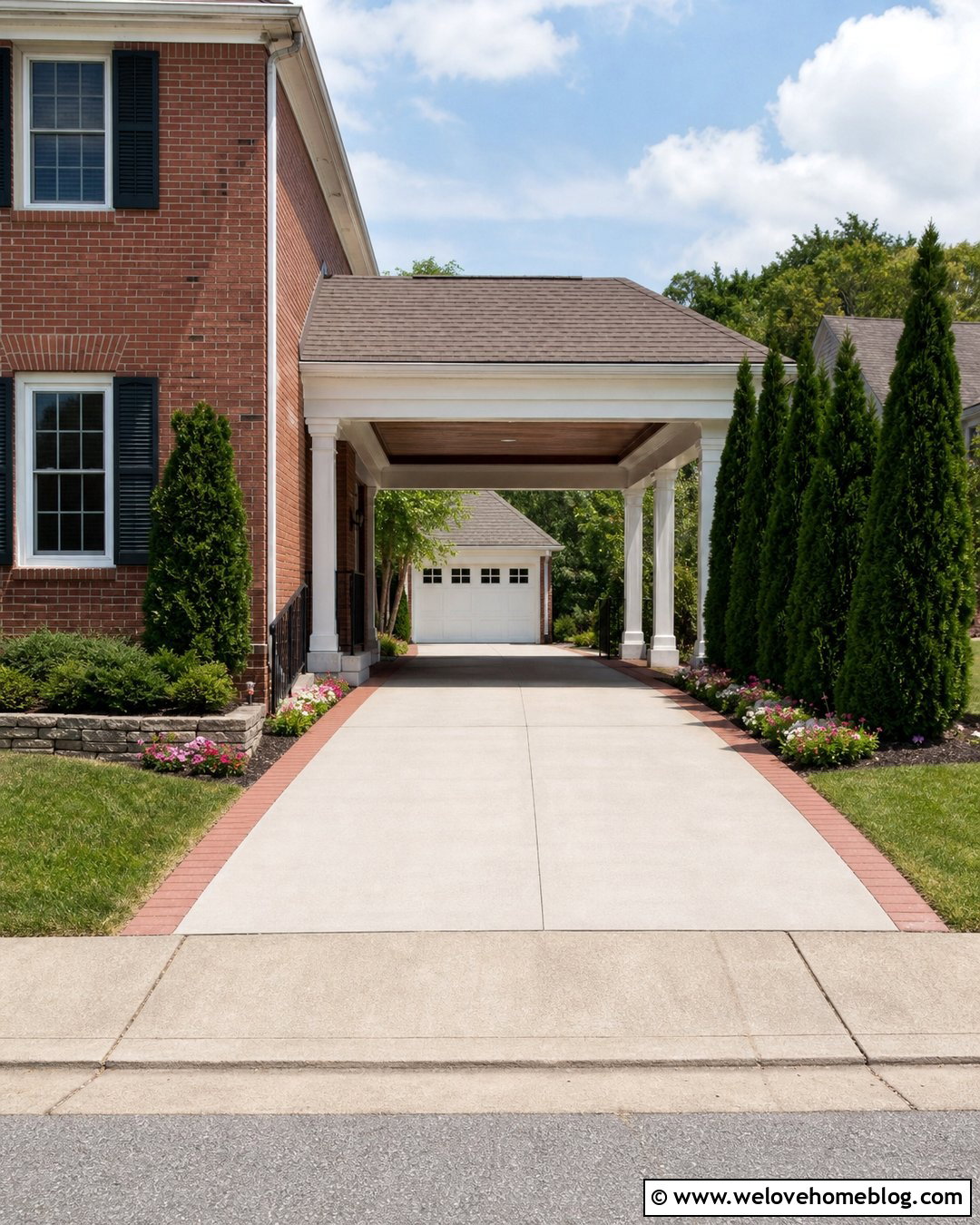 Side Entry Porte Cochere Driveway - 35 Porte Cochere Driveway Ideas