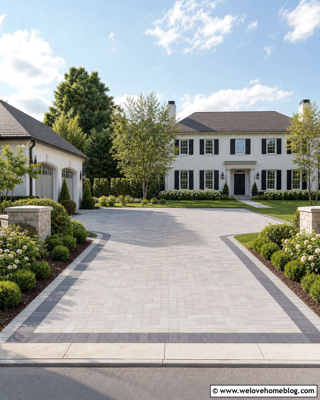 Side Loading Garage Driveway Turnaround - 30 Driveway Turnaround Ideas