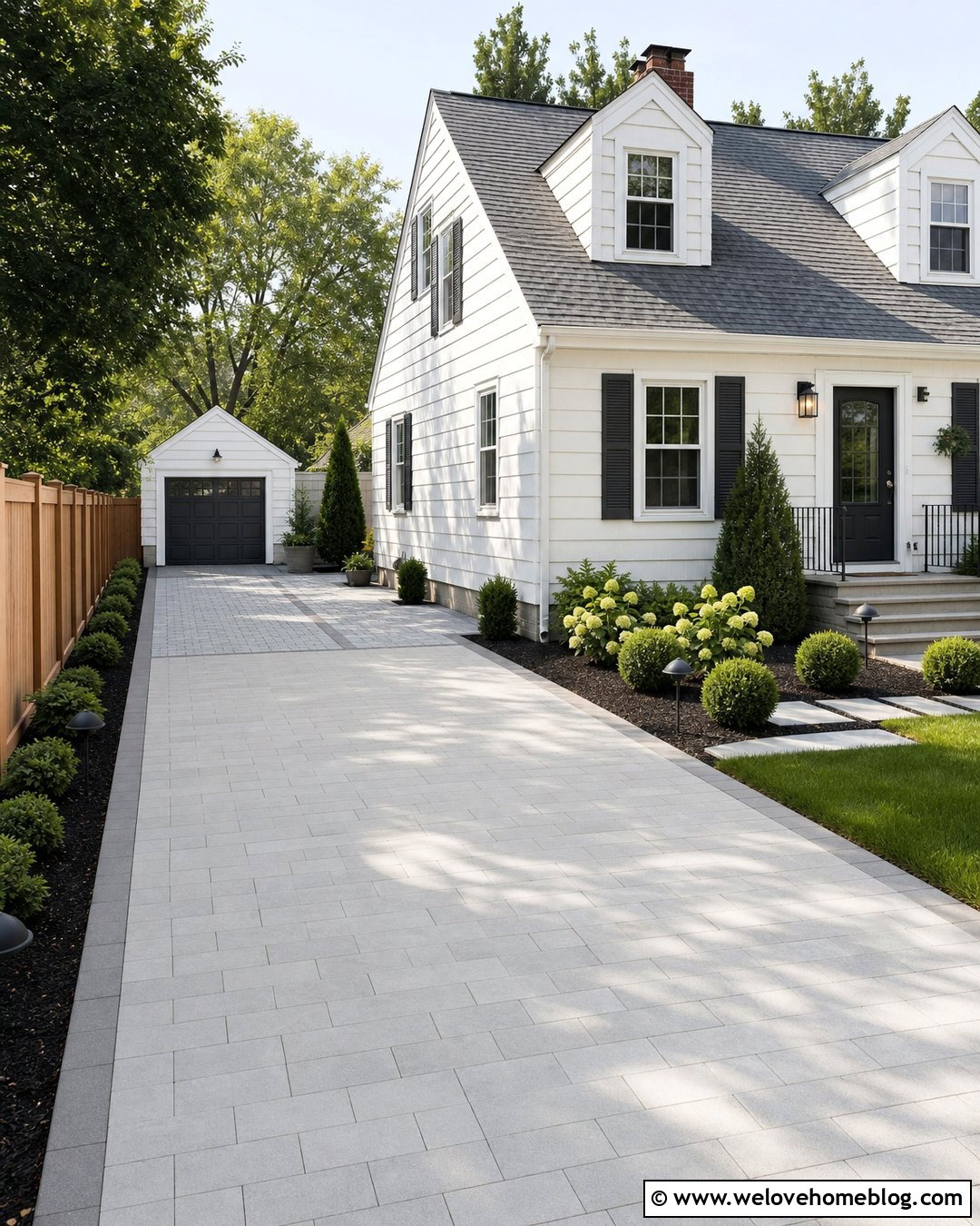 Side Yard Driveway Patio - 25 Driveway Patio Ideas