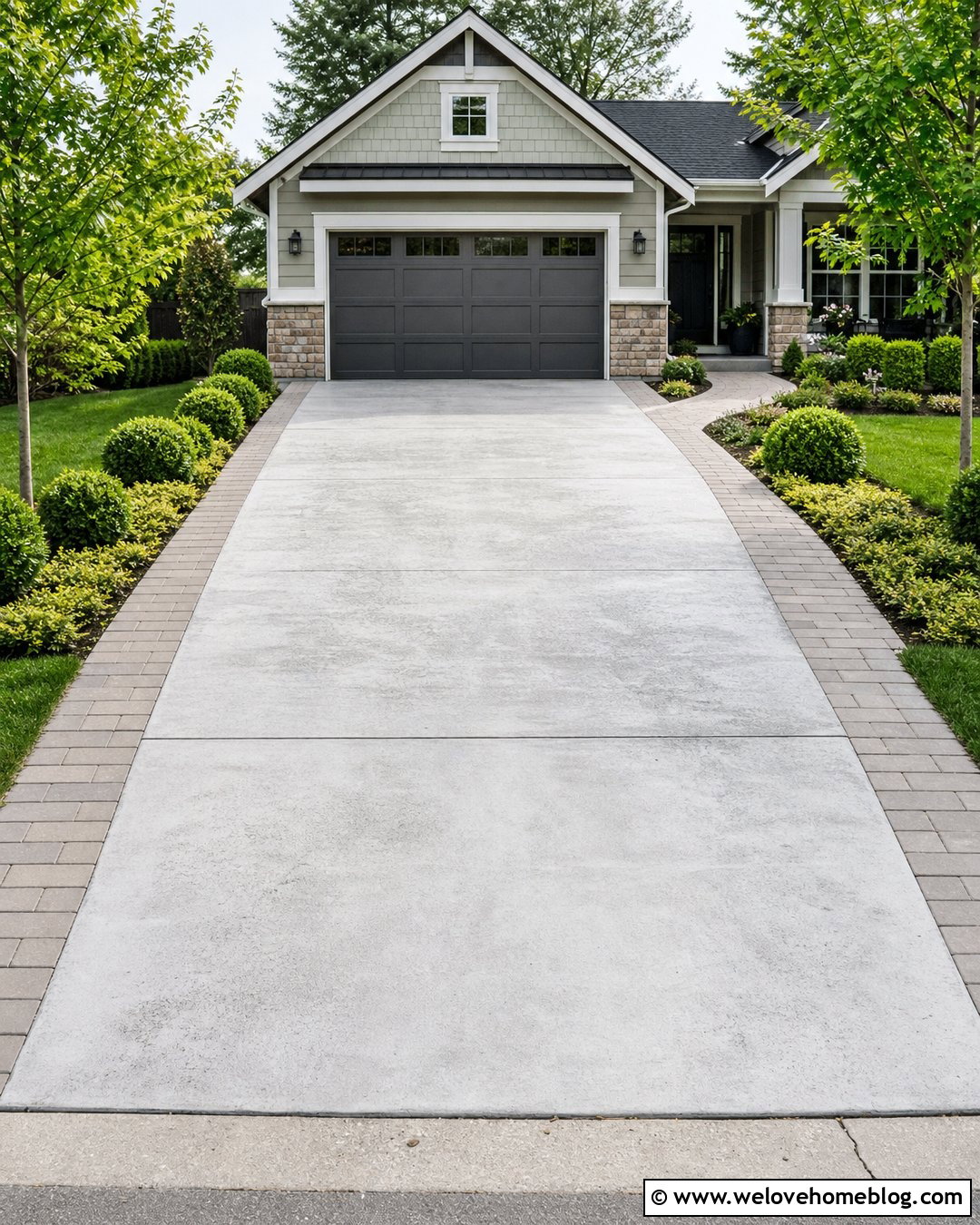 Single Paver Driveway Shoulder - 40 widen driveway ideas