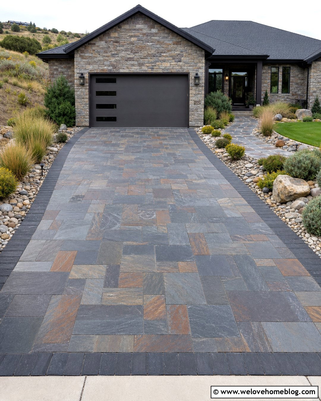 Slate Look Driveway Tiles - 35 driveway tiles ideas