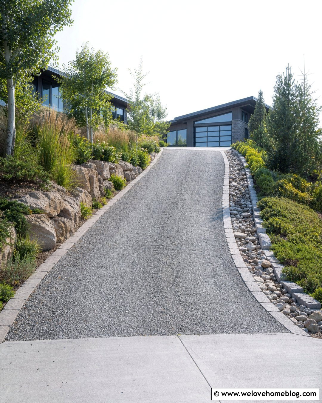 25 Crushed Granite Driveway Ideas for Natural, Upscale Style