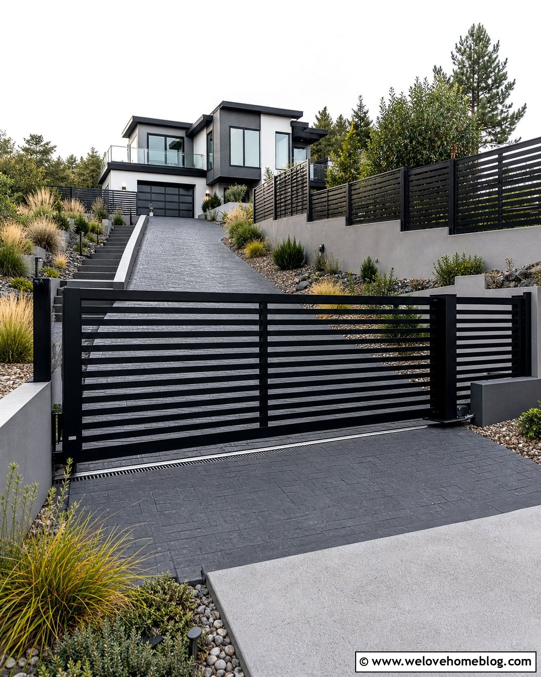 25 Driveway Front Yard Fence Gate Ideas for Secure Style