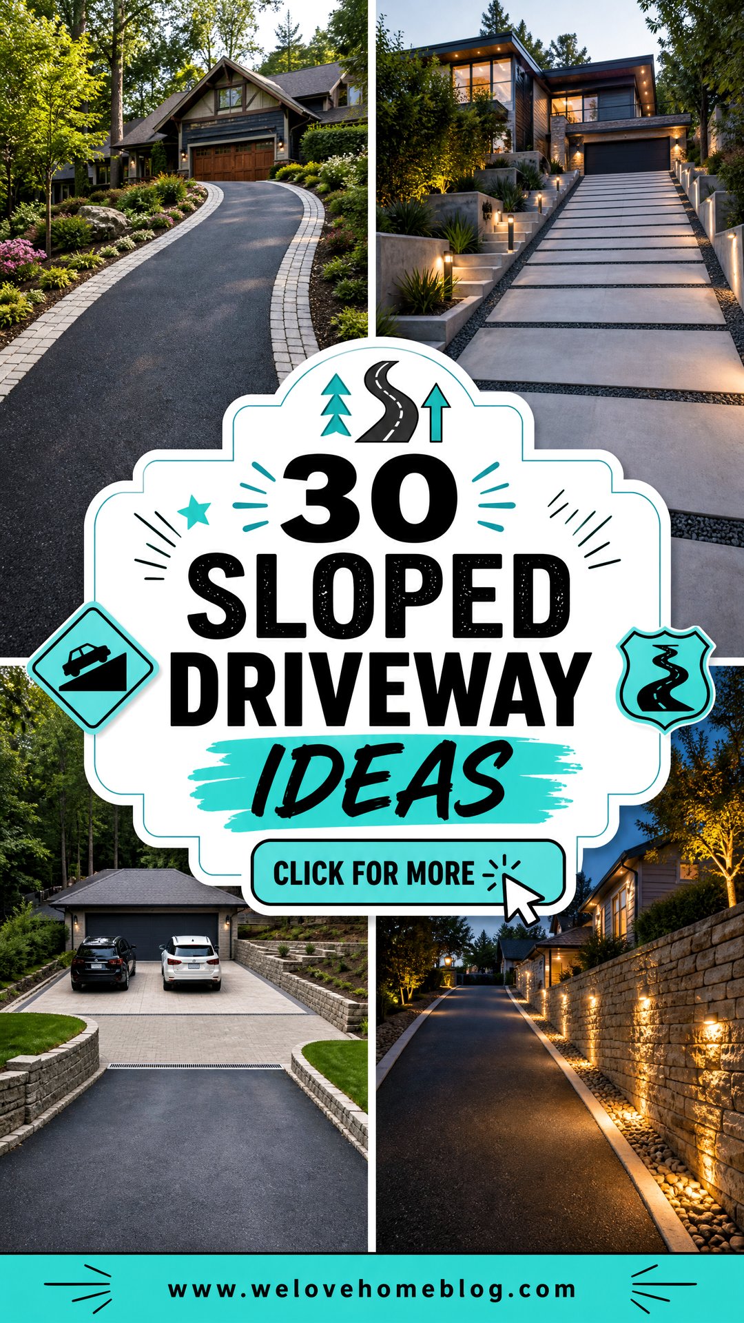 30 Sloped Driveway Ideas for Safer Access and Better Drainage - 30 Sloped Driveway Ideas for Safer Access and Better Drainage