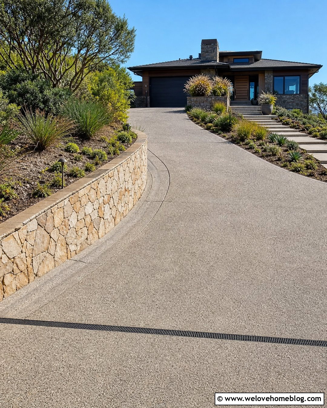 Sloped Driveway Turnaround - 30 Driveway Turnaround Ideas