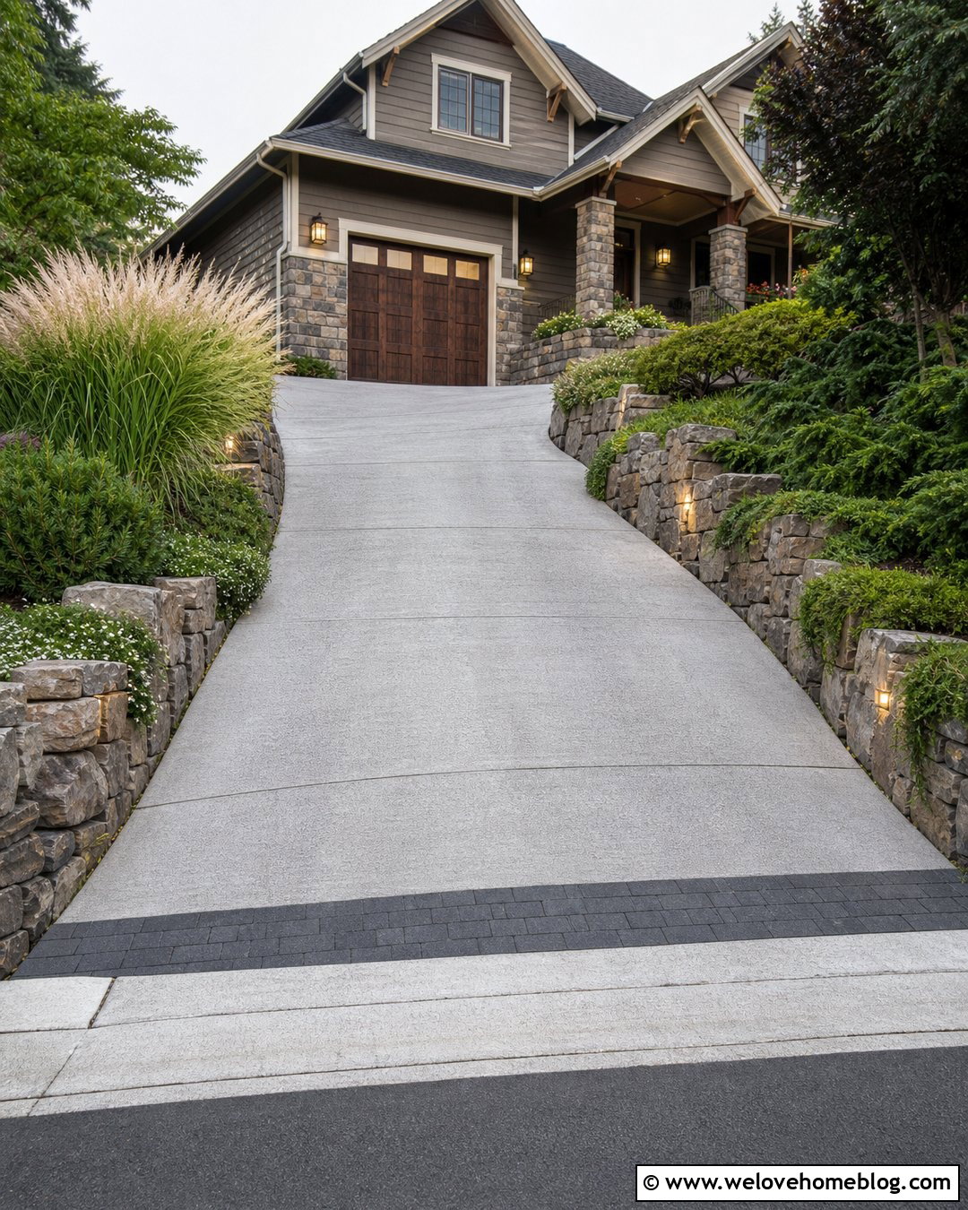 20 How to Landscape a Driveway Ideas for Stunning Curb Appeal