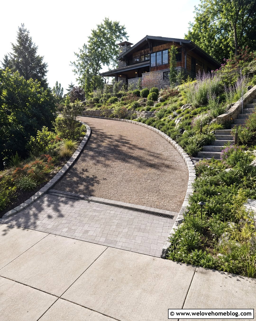 Sloped Gravel Driveway Base With Drainage - 20 Driveway Gravel Base Ideas