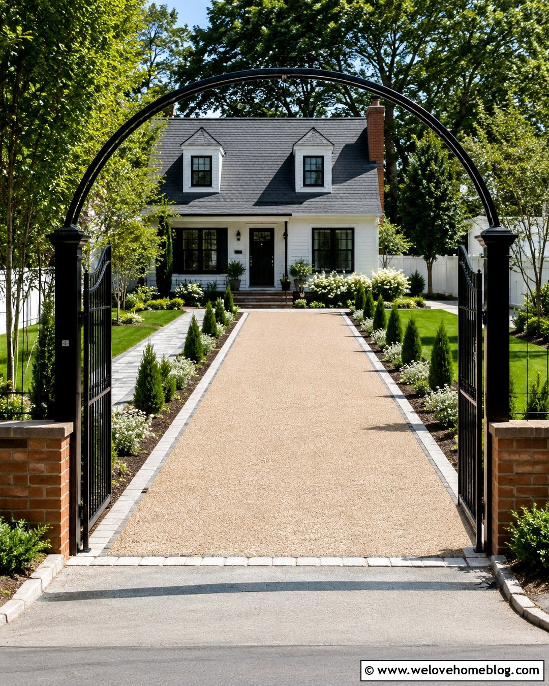 Small Arched Driveway Entrance - 20 Arched Driveway Entrance Ideas