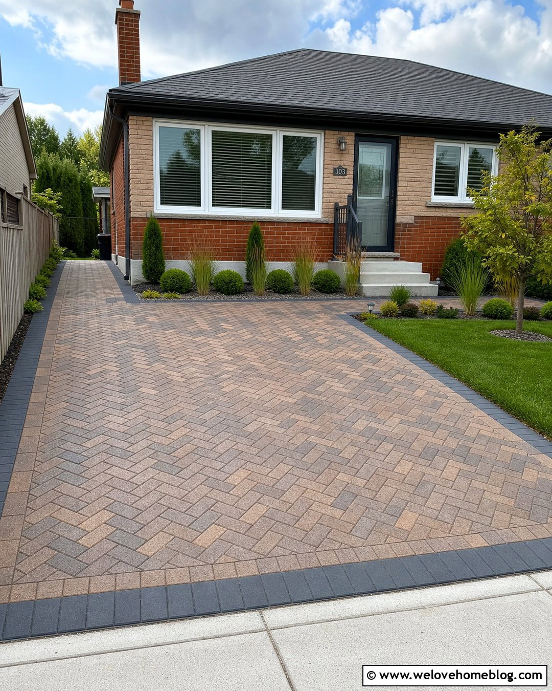 Small Brindle Block Paving Driveway - 20 Brindle Block Paving Driveway Ideas