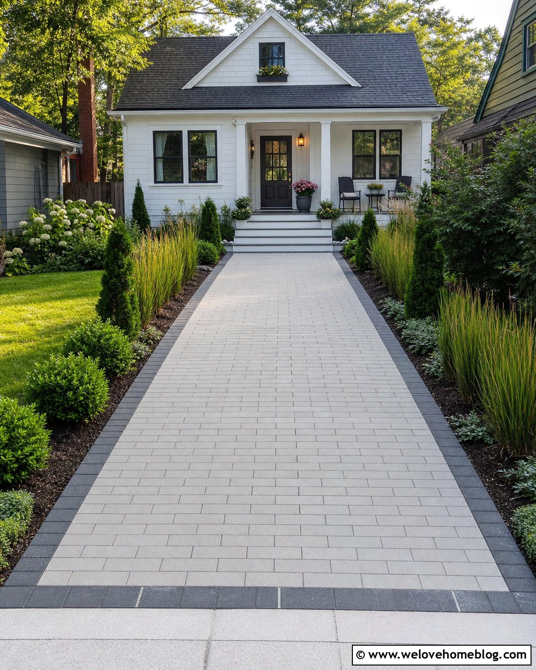 Small Concrete Block Driveway - 20 Concrete Block Driveway Ideas