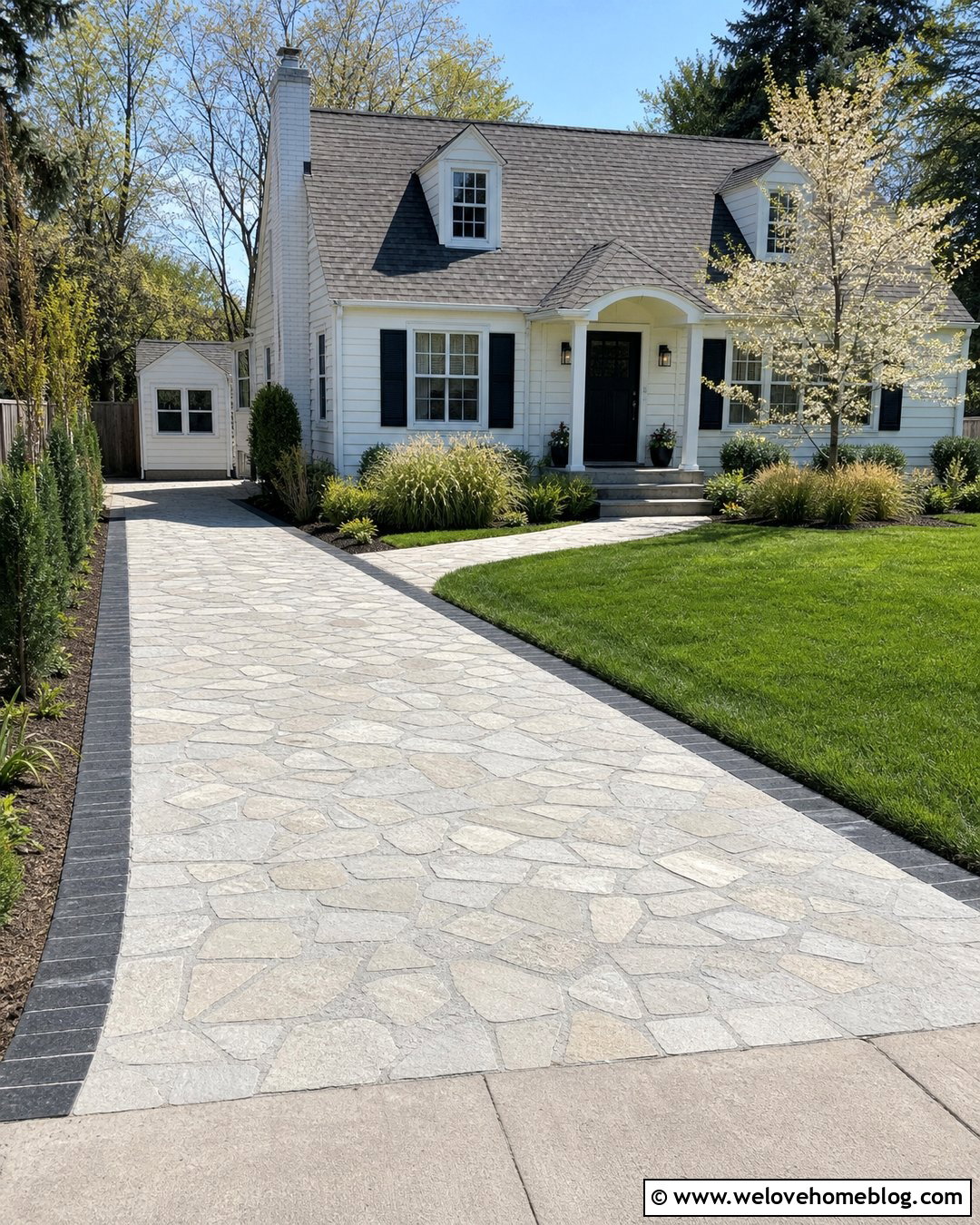 Small Crazy Pave Driveway - 25 Crazy Pave Driveway Ideas