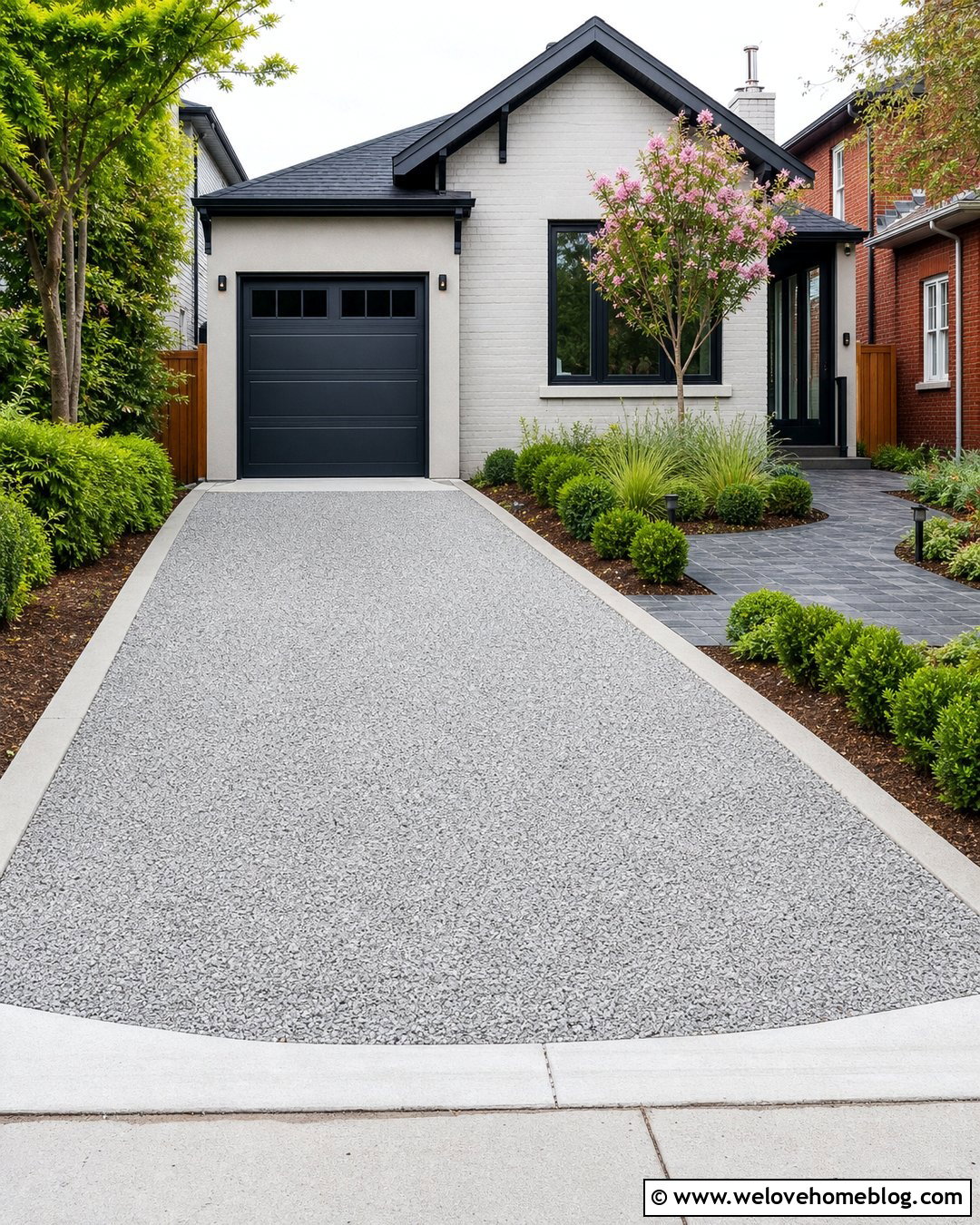 Small Crushed Granite Driveway With Concrete Edging - 25 Crushed Granite Driveway Ideas