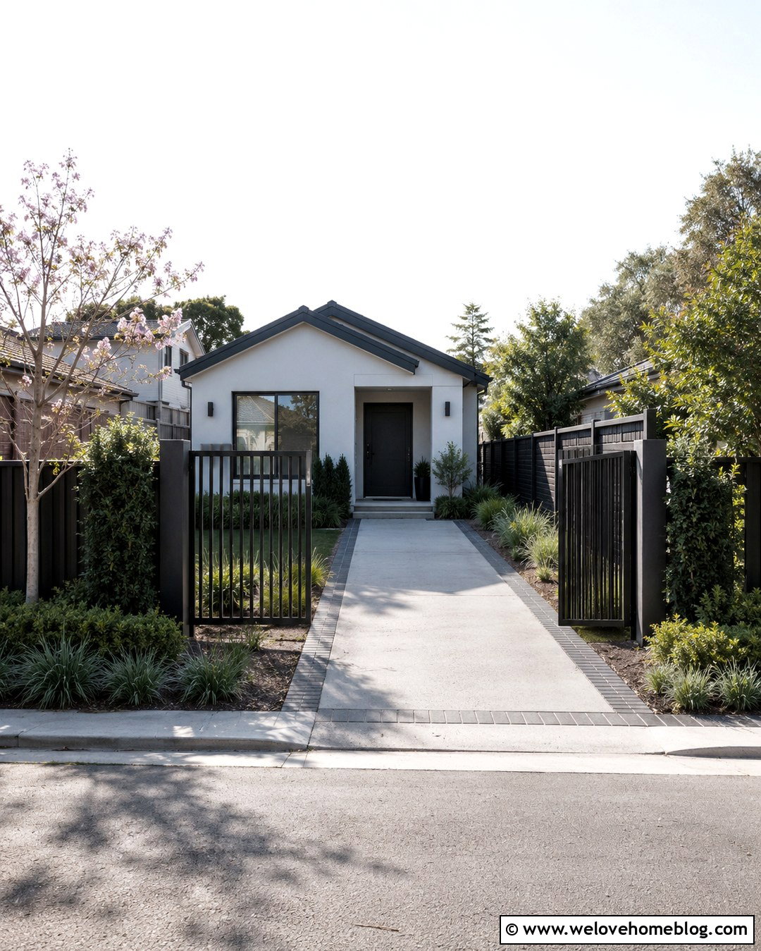 Small Double Driveway Gates - 20 Double Driveway Gates Ideas