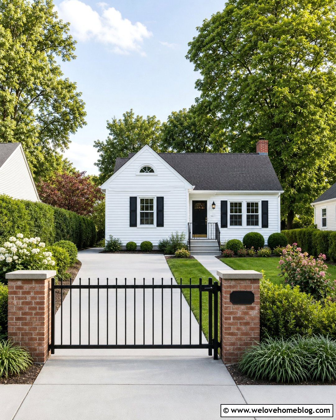 Small Driveway Gate - 45 Driveway Gate Ideas