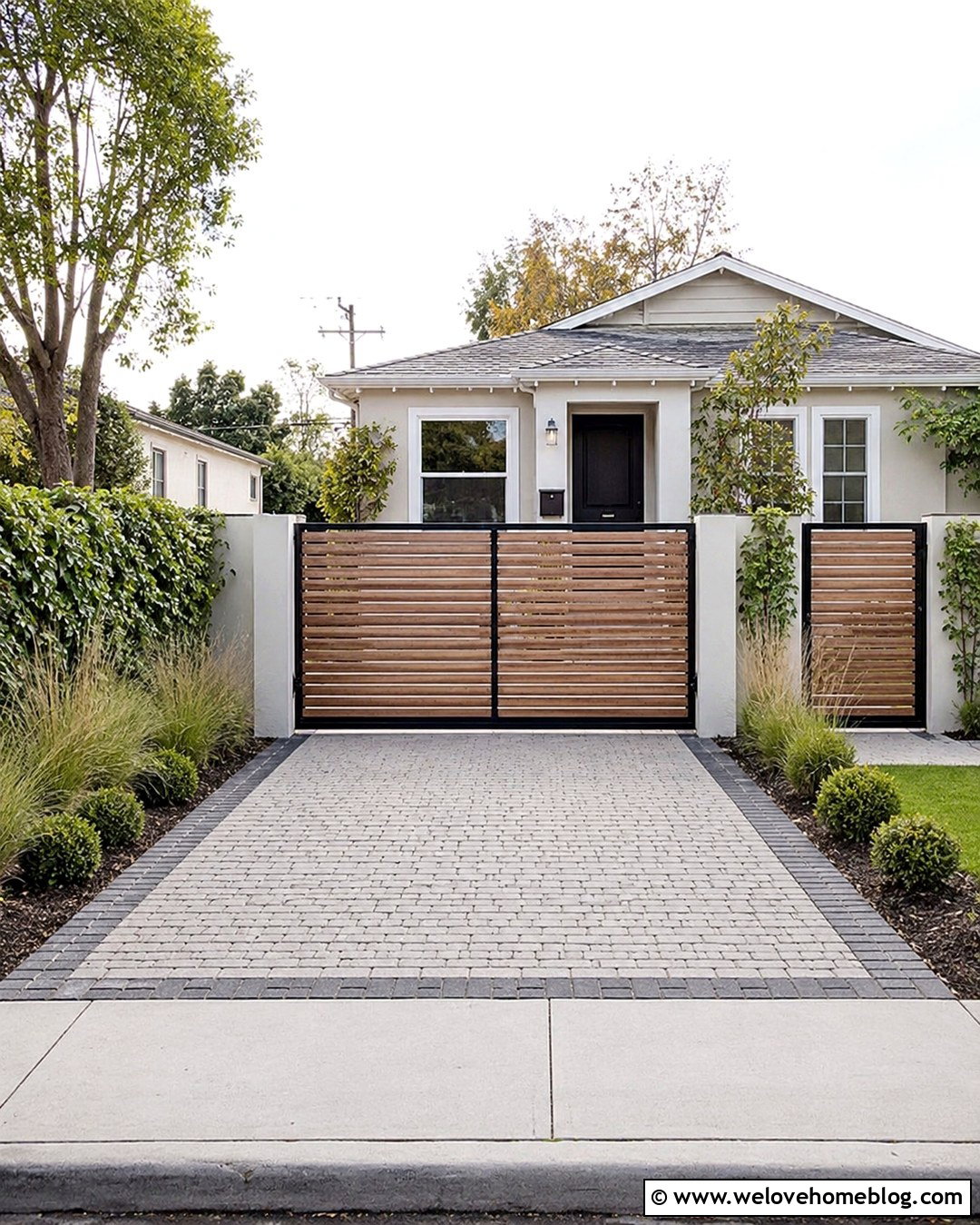 Small Driveway Gate - 20 Driveway Gate Inspiration Ideas