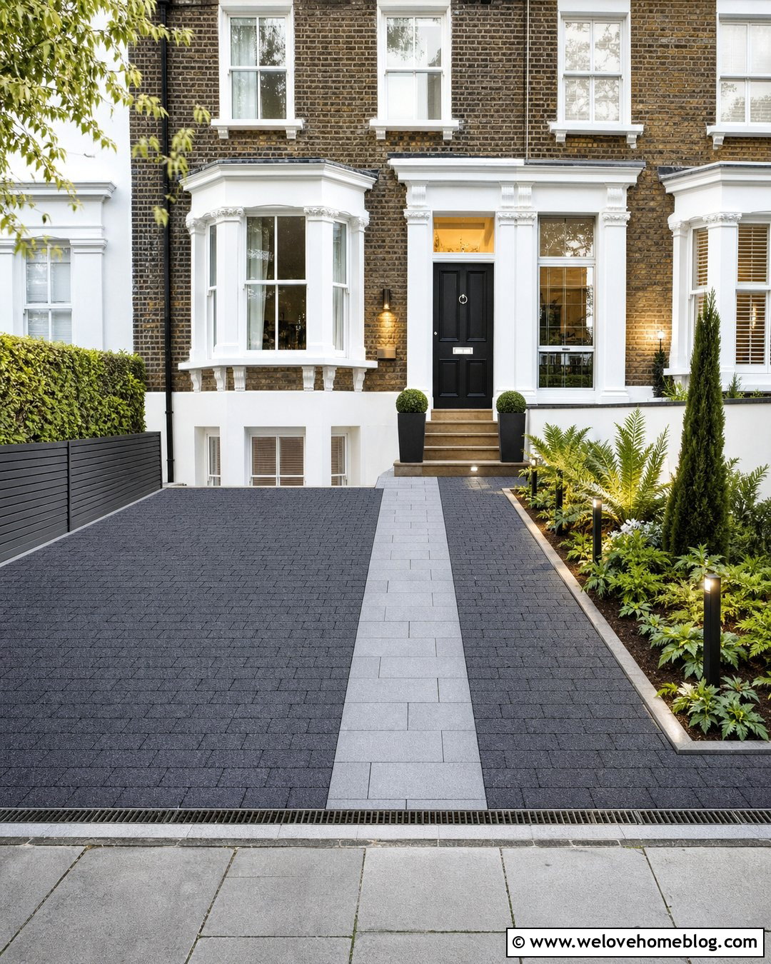 Small Driveway With Front Door Path - 25 Small Driveway Uk Ideas