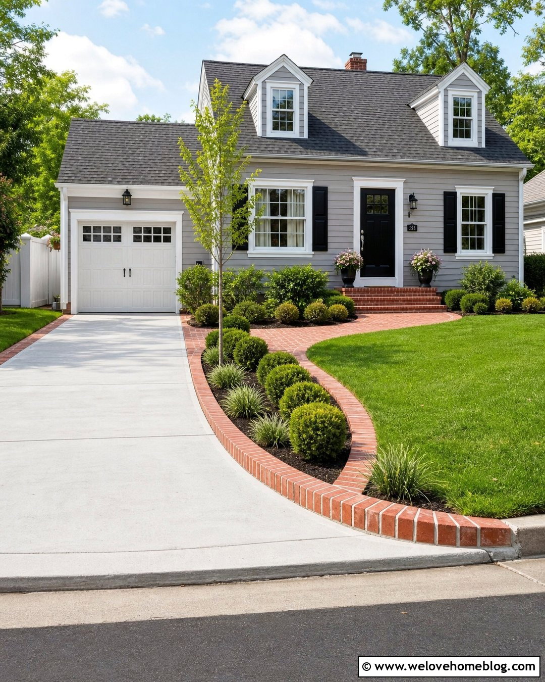 Small Driveway With Rounded Curb - 20 driveway with curb ideas