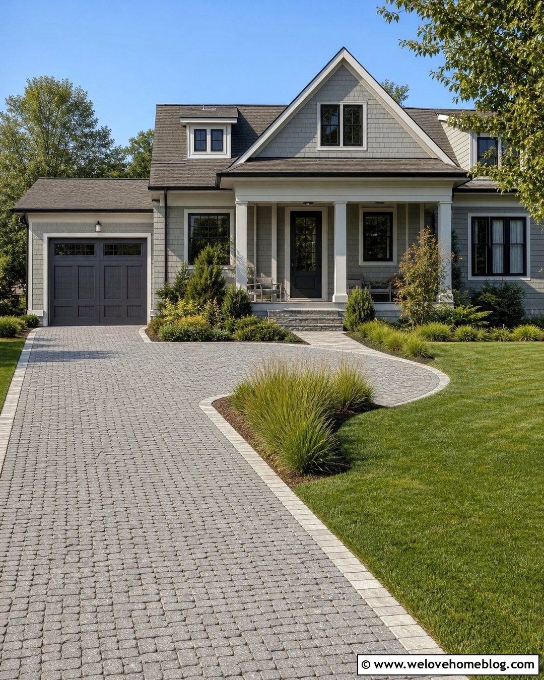 Small Front Driveway With A Side Parking Bay - 25 Small Front Driveway Ideas