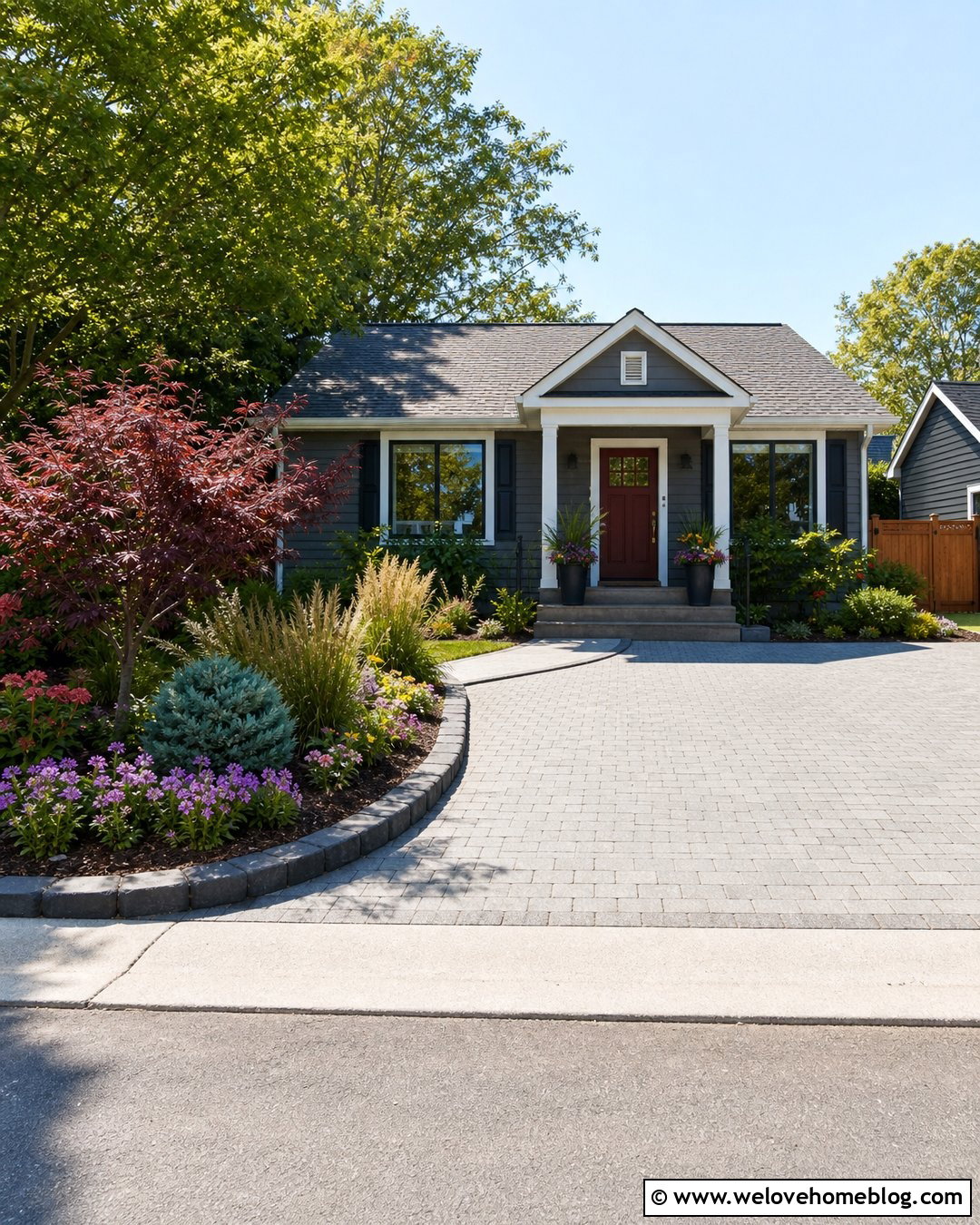Small Front Garden With Driveway Parking - 40 driveway front garden ideas