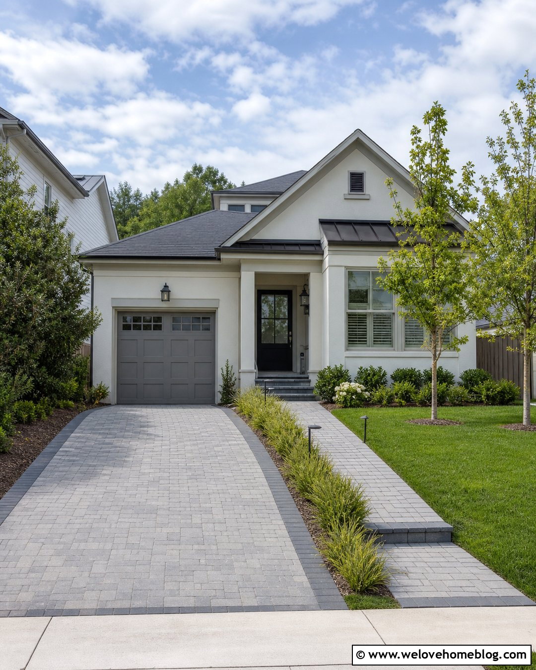 Small Front Yard Stone Driveway - 35 Stone Driveway Ideas