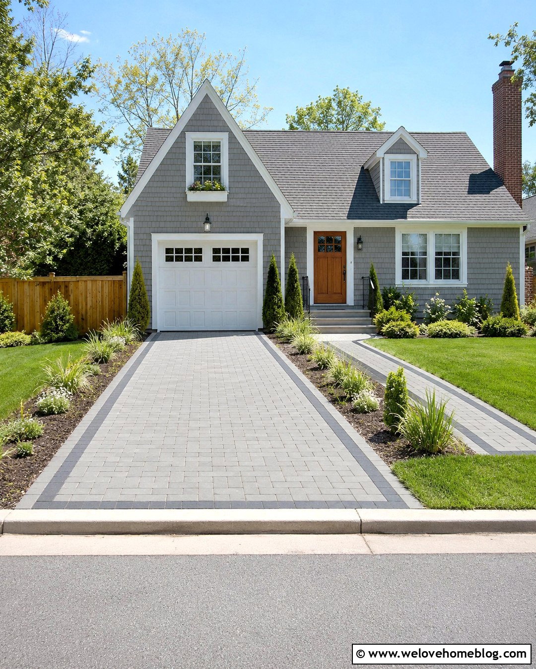 Small Garage Paver Driveway - 20 Garage Pavers Driveways Ideas